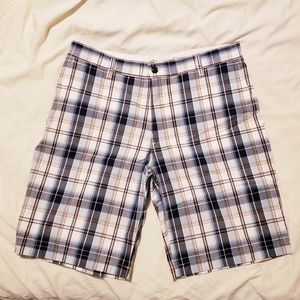 Dockers Men's 34 waist cotton plaid shorts